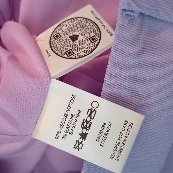 NWT LITA by Ciara x REVOLVE High Waist Trouser Pant in Purple Violet Tulip - Picture 9 of 14